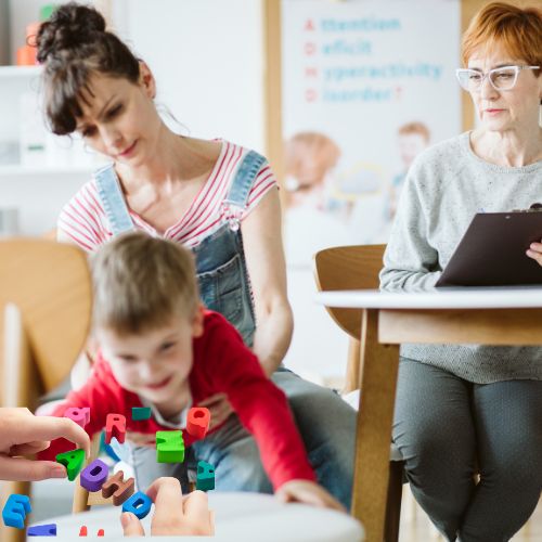 Kinderen met symptomen van adhd